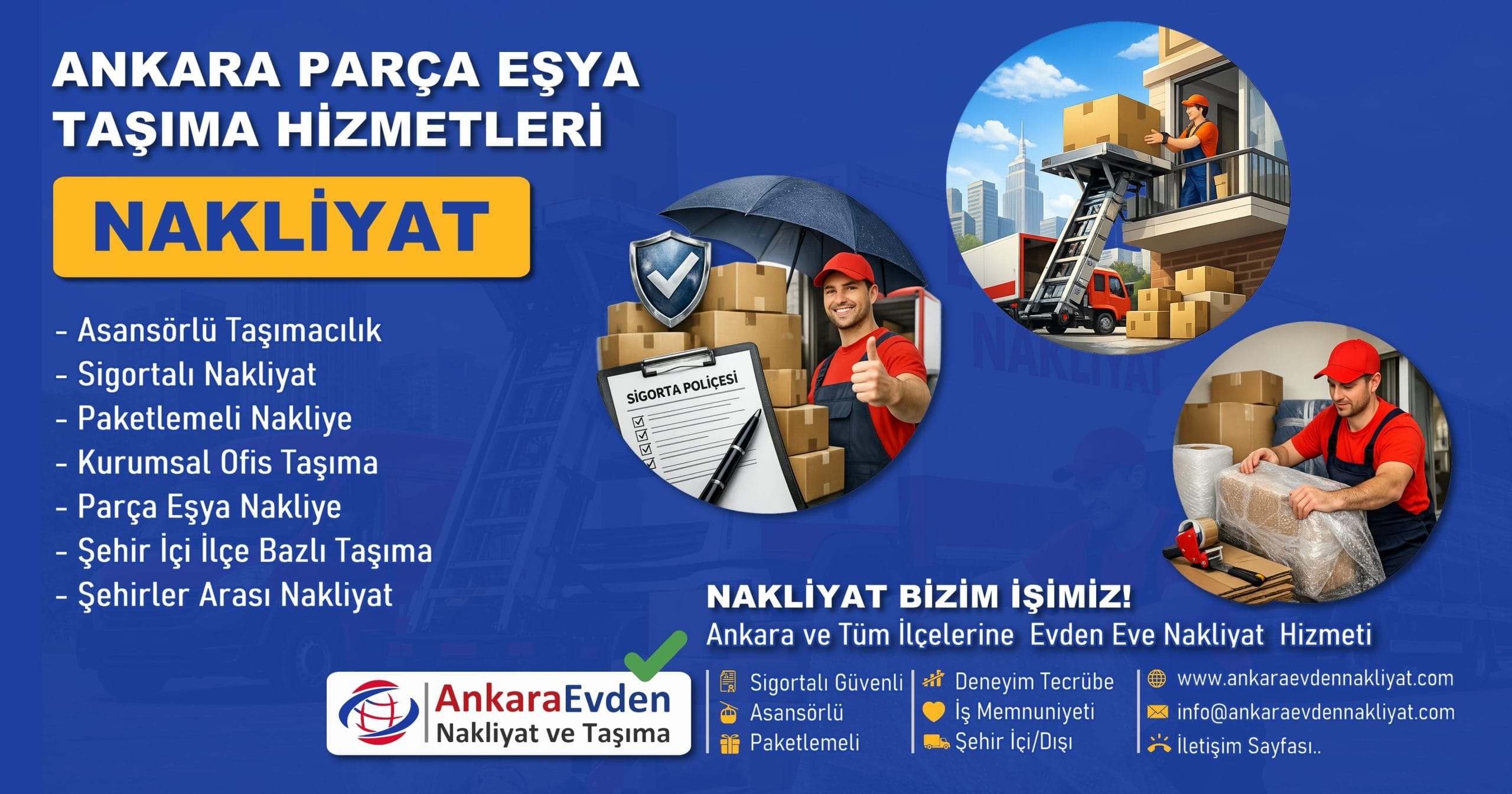 Ankara Parça Eşya Taşıma