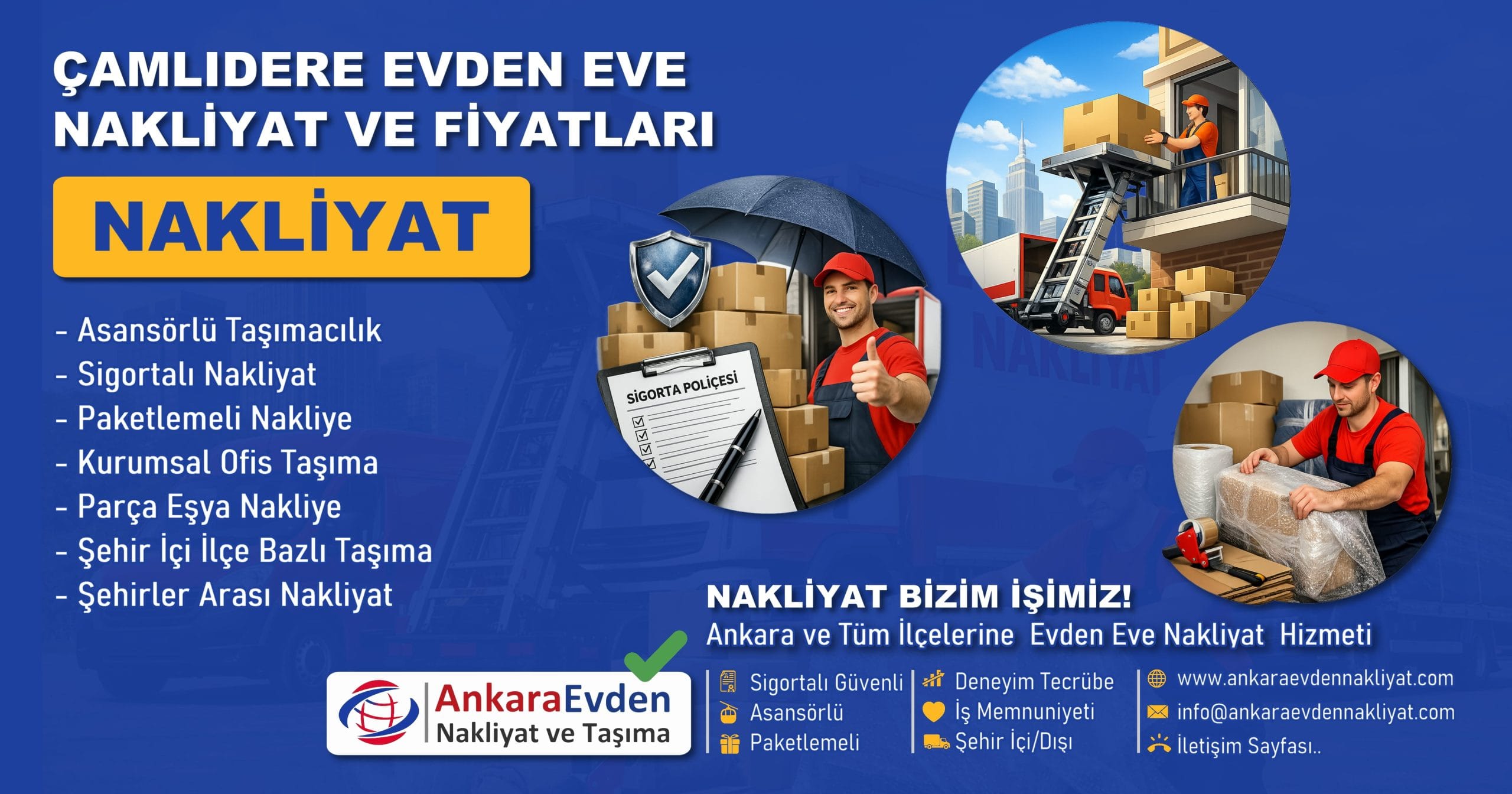Çamlıdere Evden Eve Nakliyat